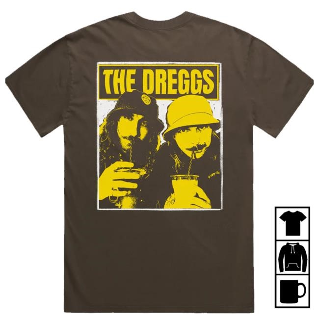 Official The Dreggs Merch Caught In A Reverie Brown Shirt Bundle Hooded Sweatshirt