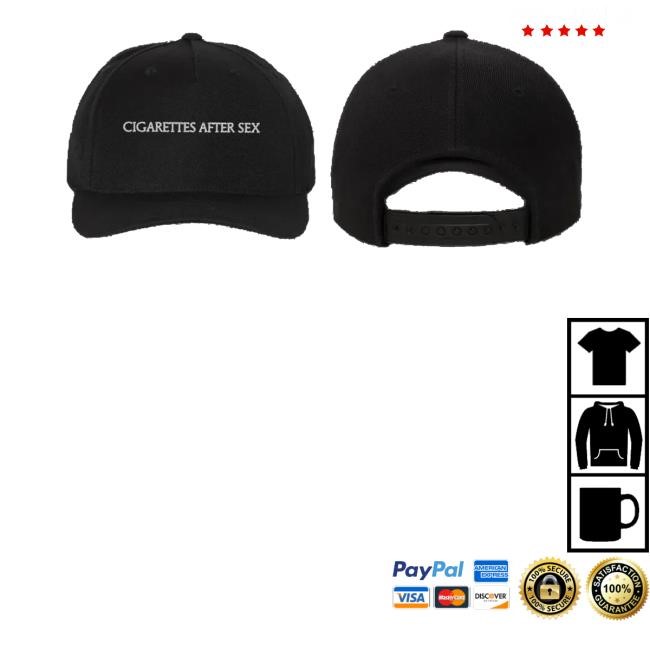 Cigarettes After Sex Merch Logo Hat