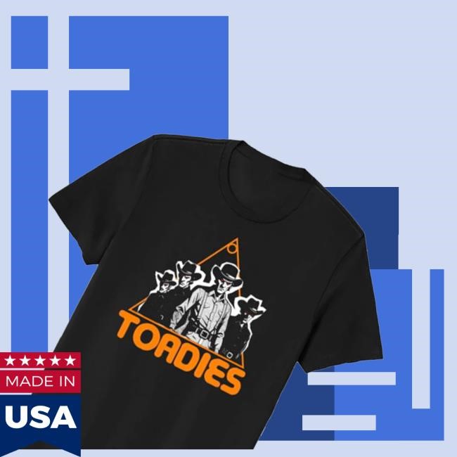 Toadies Official Merch Shop Store Toadies Orange Cowboys New Shirt