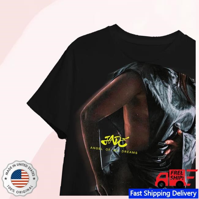 Jade Official Store Angel Of My Dreams Black Photo Tee Shirt