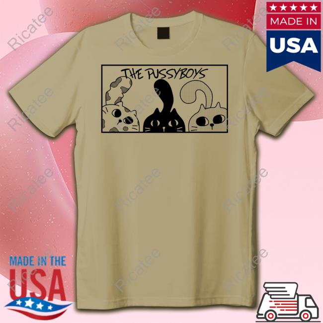 Pussyboys Apparel Gatitos T-Shirts Ezra Michel