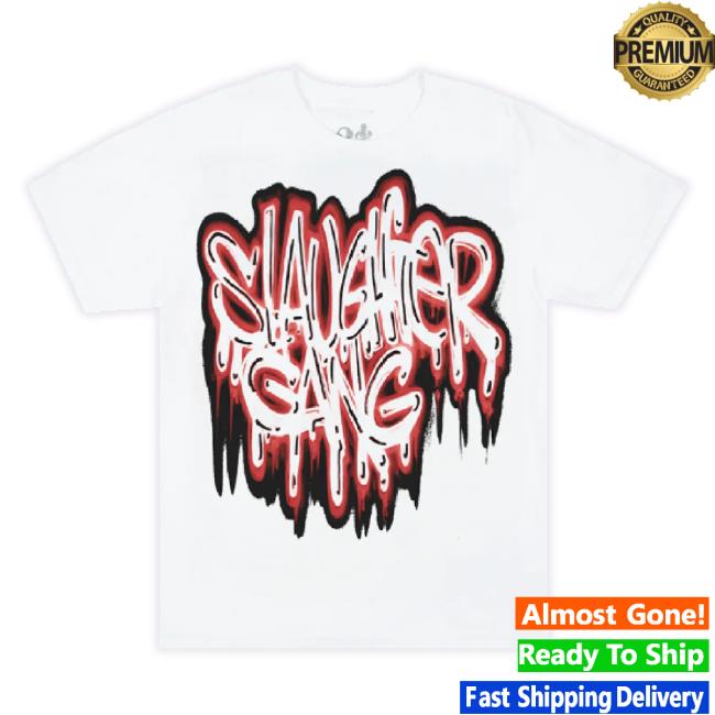Official 21 Savage Store Merch 21 Savage Slaughter Gang Drip Sweatshirt V2 21Savage Shop