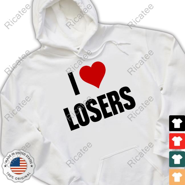 Linabob I Love Losers T Shirt