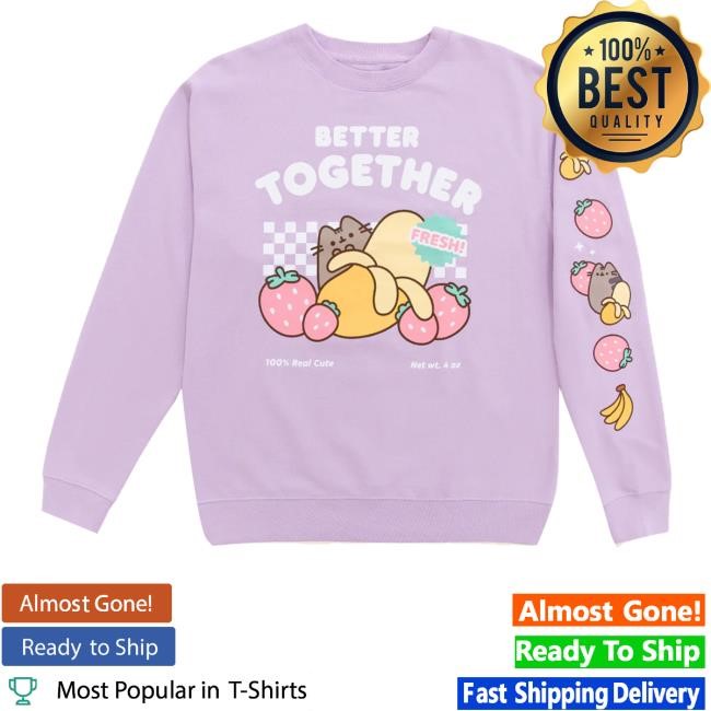 Pusheen Merch Store Shop Pusheen Fruits Better Together Shirts