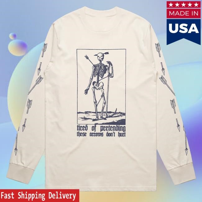Frank Turner Merch Undefeated Tired Of Pretending Sweatshirt