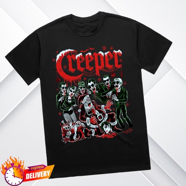 Creeper Cult Merch Shop Sol Rac Christmas Tee Shirt