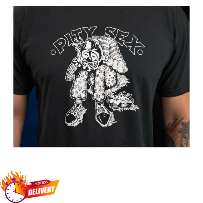 Pity Sex Clown Zip Up Hooded Sweatshirt