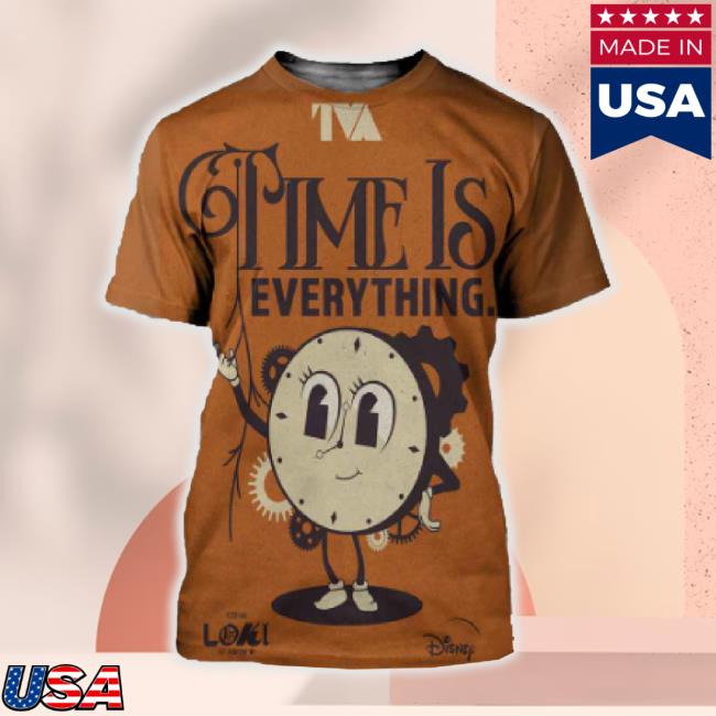 Loki Season 2 Miss Minutes Time Is Everything Poster All Over Print Sweaters