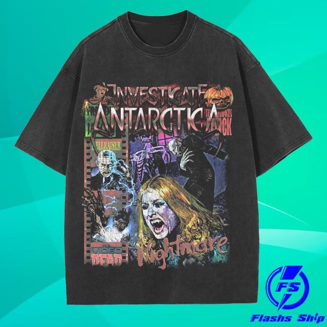Copes Investigate Antarctica 'Horror Night' Sweatshirt