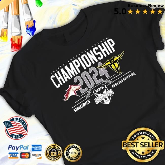 Trending Birmingham Stallions Vs San Antonio Brahmas 2024 Ufl Championship Matchup Sweater