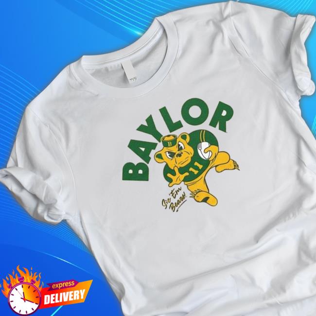 Baylor Bears Football Stiff Arm Sic ‘Em Bears T-Shirt