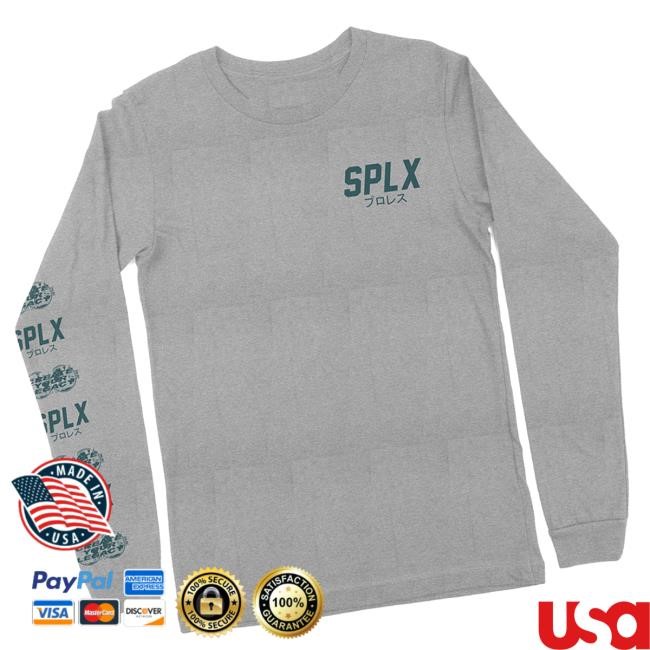 Trending Super Apparel Merch Store Splx Long Sleeve T-Shirt (Grey) Long Sleeve Shirt