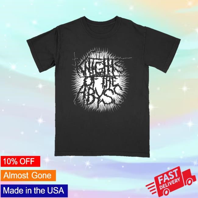 Hello Merch Store Shop Knights Of The Abyss White Splatter Classic Shirt