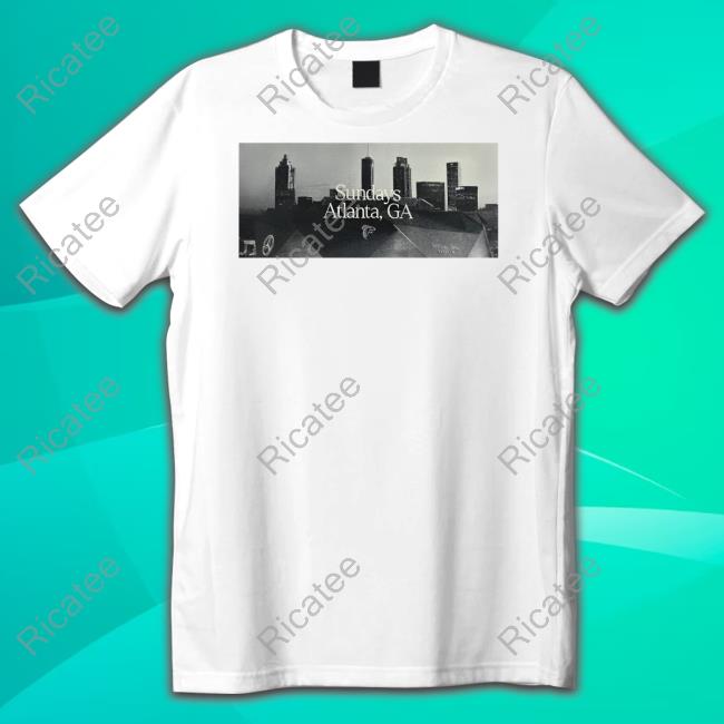 Desmond Ridder Sundays Atlanta Ga Skyline Tee