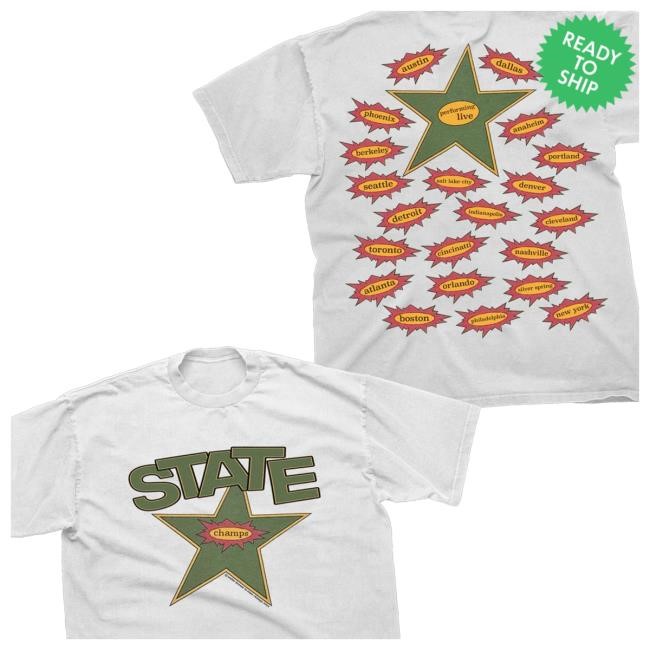 State Champs Merch Shop Store Official Star Tour Tee