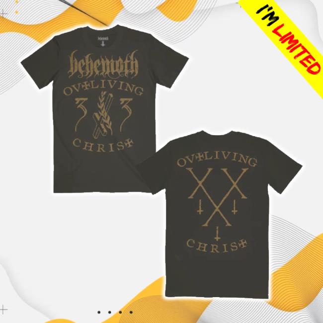 Trending Behemoth Official Merch Store 33 Laurel Olive New Shirt Behemothofficial Shop