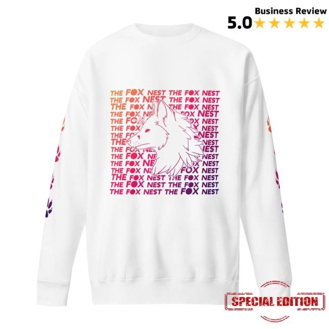 The Fox Nest Store Gradient The Fox Nest Sweatshirt