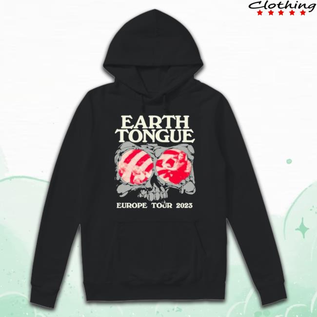 Official Earth Tongue Tour August 2023 Europe Event Shirt