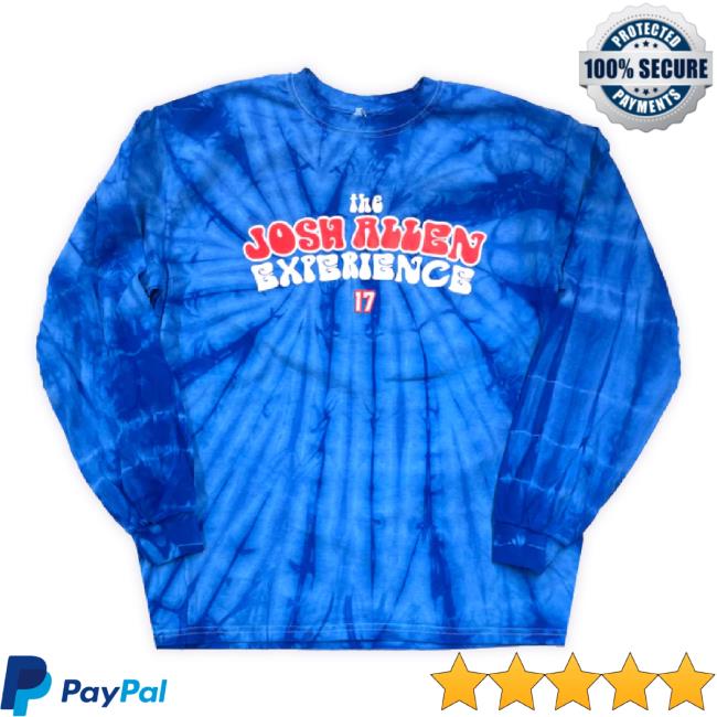 Official 716 Store The Josh Allen Experience - Tie Dye Hoodie