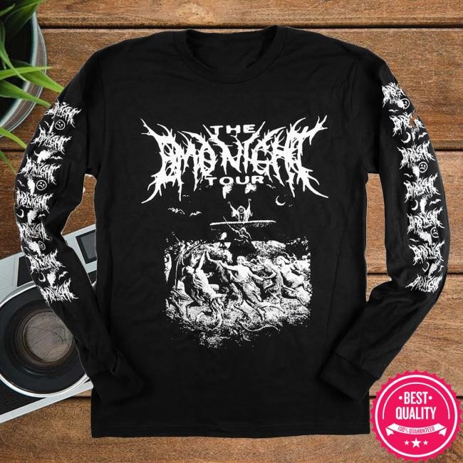 Trending Emo Night Tour Merch Store Metal Long Sleeve Hoodie