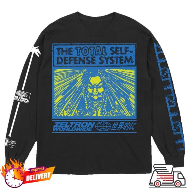Loma Vista Recordings Merch Total Defense Zeltron Worldwide Longsleeve Long Sleeve Shirt Loma Vista Recordings Merch Total Defense Zeltron Worldwide Longsleeve T-Shirt