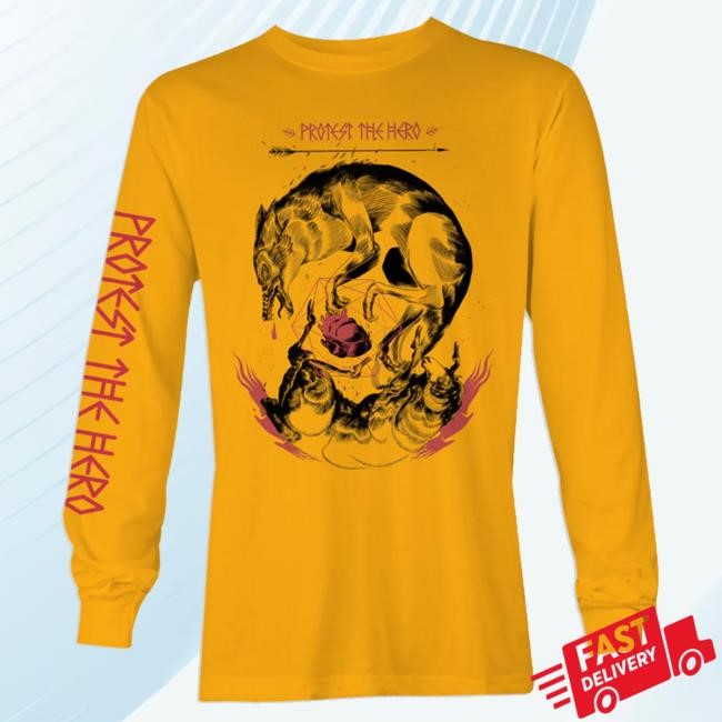 Official Cut Loose Merch Shop Protest The Hero Wolf Longsleeve Long Sleeve Shirt