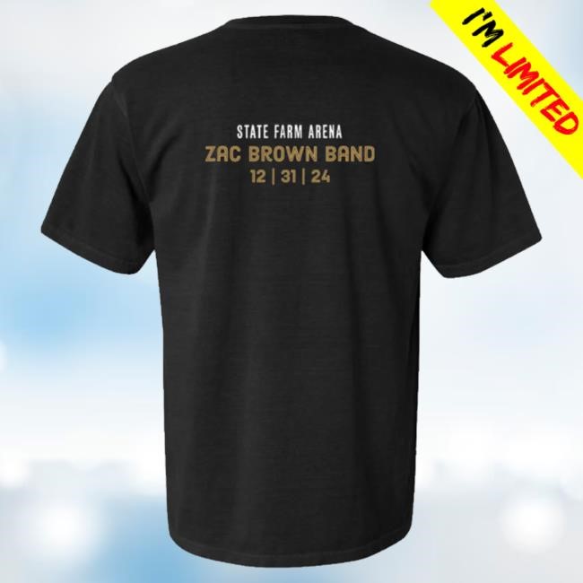 Zac Brown Band Merch Store New Year's Eve 2025 Funny Shirt Trending Zac Brown Band Merch Store New Year's Eve 2025 Crewneck Sweatshirt
