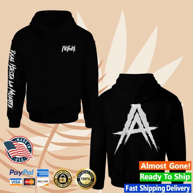 Anuel Merch Black Doble A Deluxe Crewneck Sweatshirt
