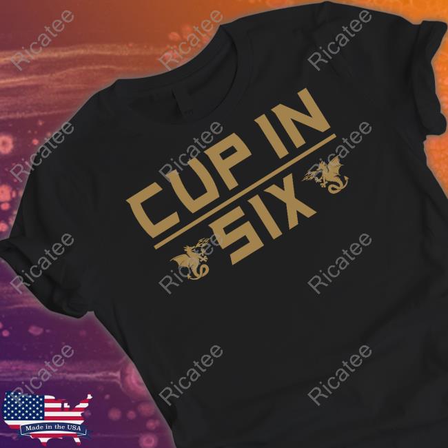 Goldenknights Vegas Cup In Six Shirt