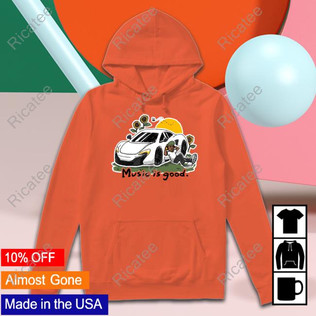 Music Is Good Merch The Flower Patch T Shirt