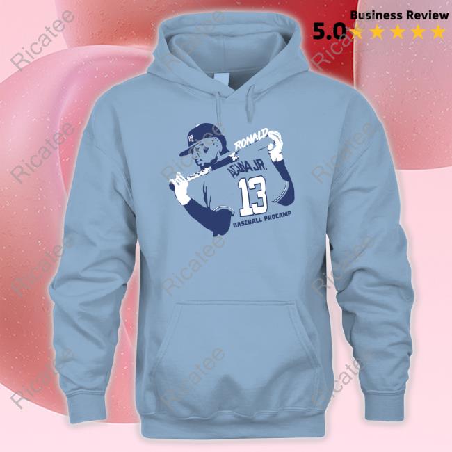Ronald Acuna Jr Baseball Procamp T-Shirt, Hoodie, Tank Top, Sweater And Long Sleeve T-Shirt Ronald Acuna Jr Baseball Procamp Sweatshirt