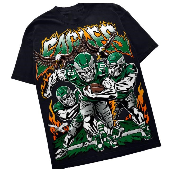 Warren Lotas Merch Eagles Push T-Shirt Black