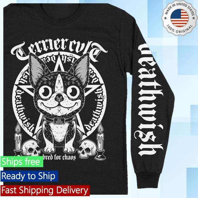 Terrier Cvlt Chaos Black Tee