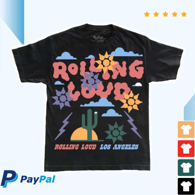 Trending Rolling Loud Merch Store Wild West Shirts Cali 23 Shoprollingloud Shop