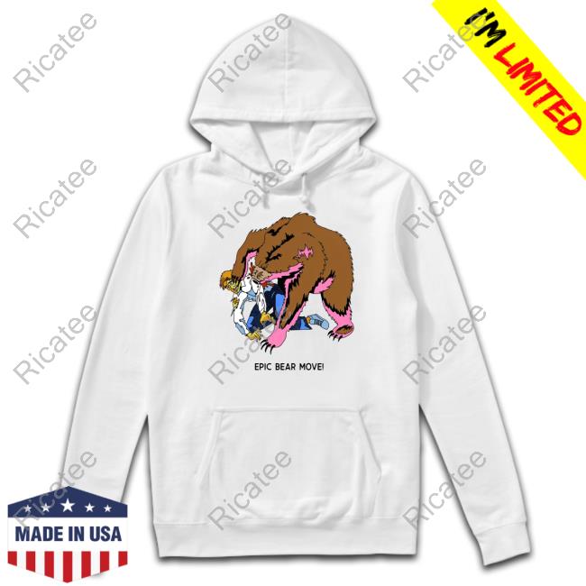 Tmg Studios Merch Epic Bear Move Hoodie