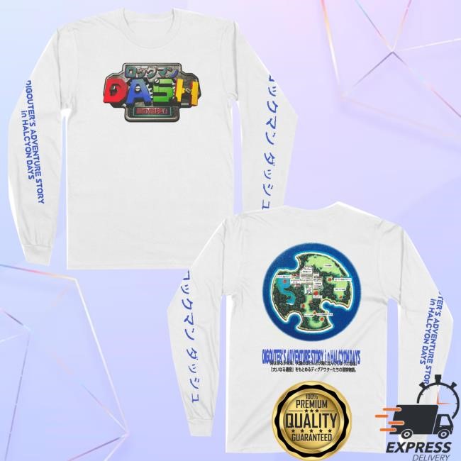 Mega Man Merch Rockman Dash Tee