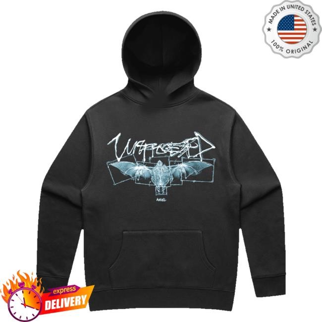 Official Unprocessed Band Angel Bat Tee Shirt Official Unprocessed Band Angel Bat Tee