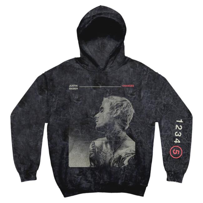 Official Justin Bieber Merch Store Shop Justin Bieber Changes Silhouette Crewneck JustinBieber Apparel Clothing