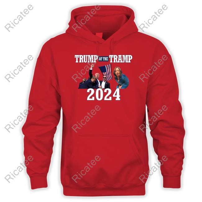 Trump Or The Tramp 2024 Crewneck Sweatshirt Trump Or The Tramp 2024 Shirts Le'veon Bell Wearing