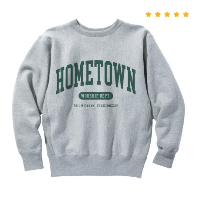 Trending Phil Wickham Merch Store Hometown T-Shirt Philwickham Shop