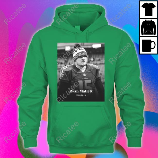 ESPN RIP Ryan Mallett 1988-2023 Tee Shirts RIP Ryan Mallett 1988-2023 Hoodie ESPN