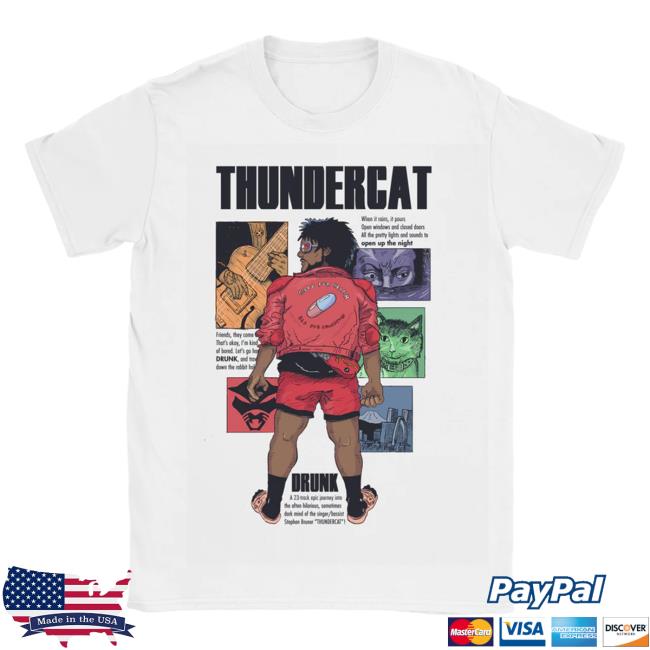 Official Thundercat Merch Thundercat Manga Tshirt Theamazingthundercatstore