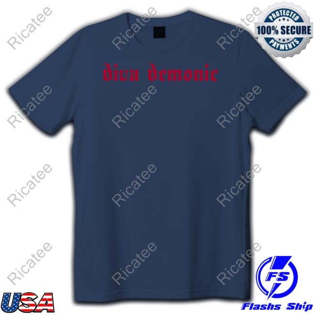 Ashnikko Diva Demonic Halloweenie Vi Tee Shirt