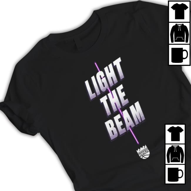 Sacramento Kings Light The Beam 2023 Stadium Shirt