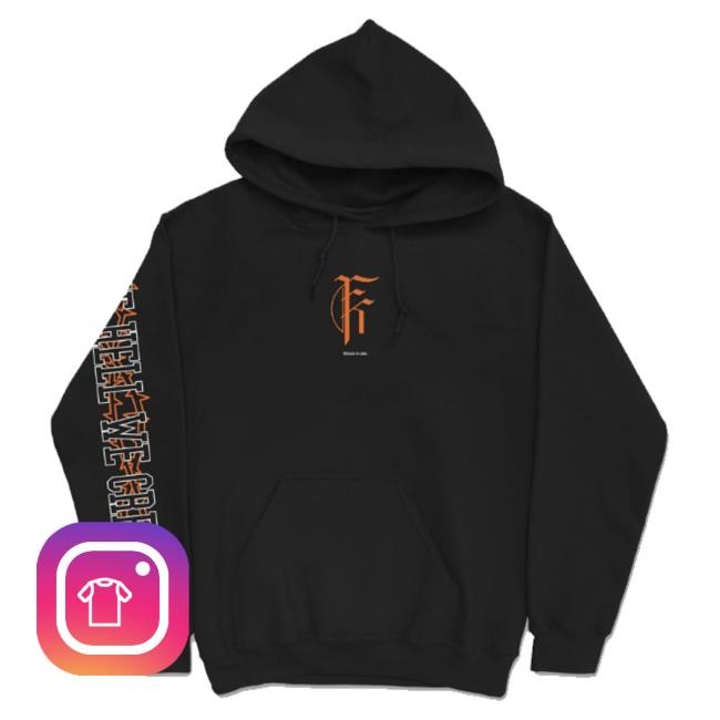 Fitforaking Band Merch Sacred Varsity Hoodie