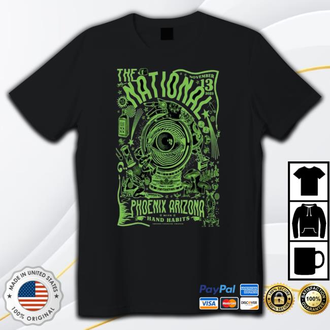 Trending The National November 13, 2023 Arizona Financial Theatre, Phoenix, Az Poster Hoodie