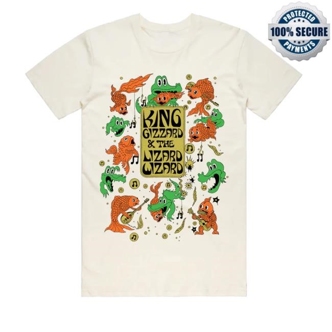 Pdoomrecords Merch Store Shop King Gizzard And The Lizard Wizard Fishie Hooks Hoodie