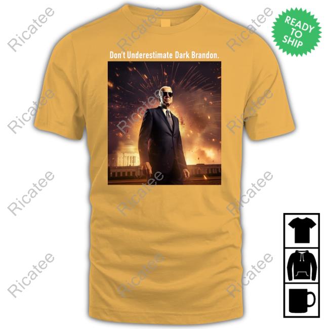 Don't Underestimate Dark Brandon Long Sleeve Shirt