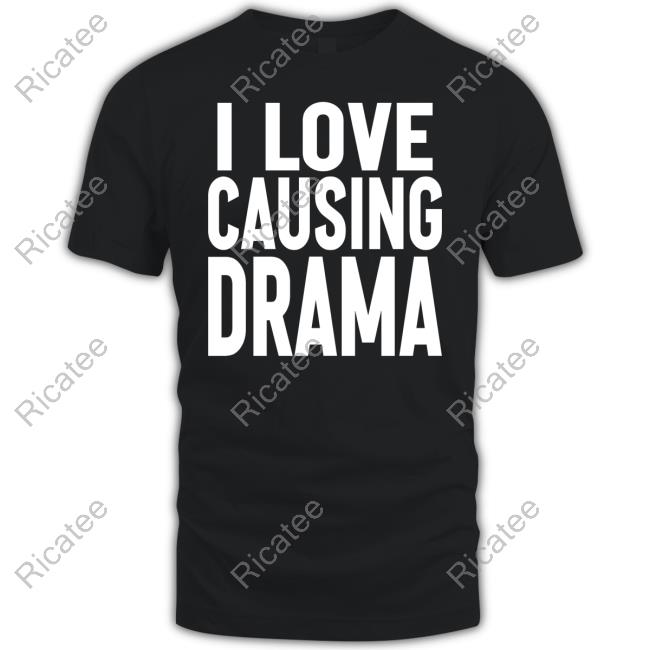 Jaded London I Love Causing Drama Hoodie Sweatshirt