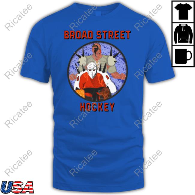 Broad Street Hockey Swag Merch Broad Street Hockey Road Warrior Shirts